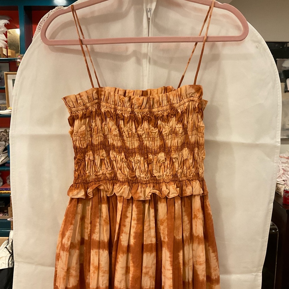 Ulla Johnson Tie Dye maxi dress